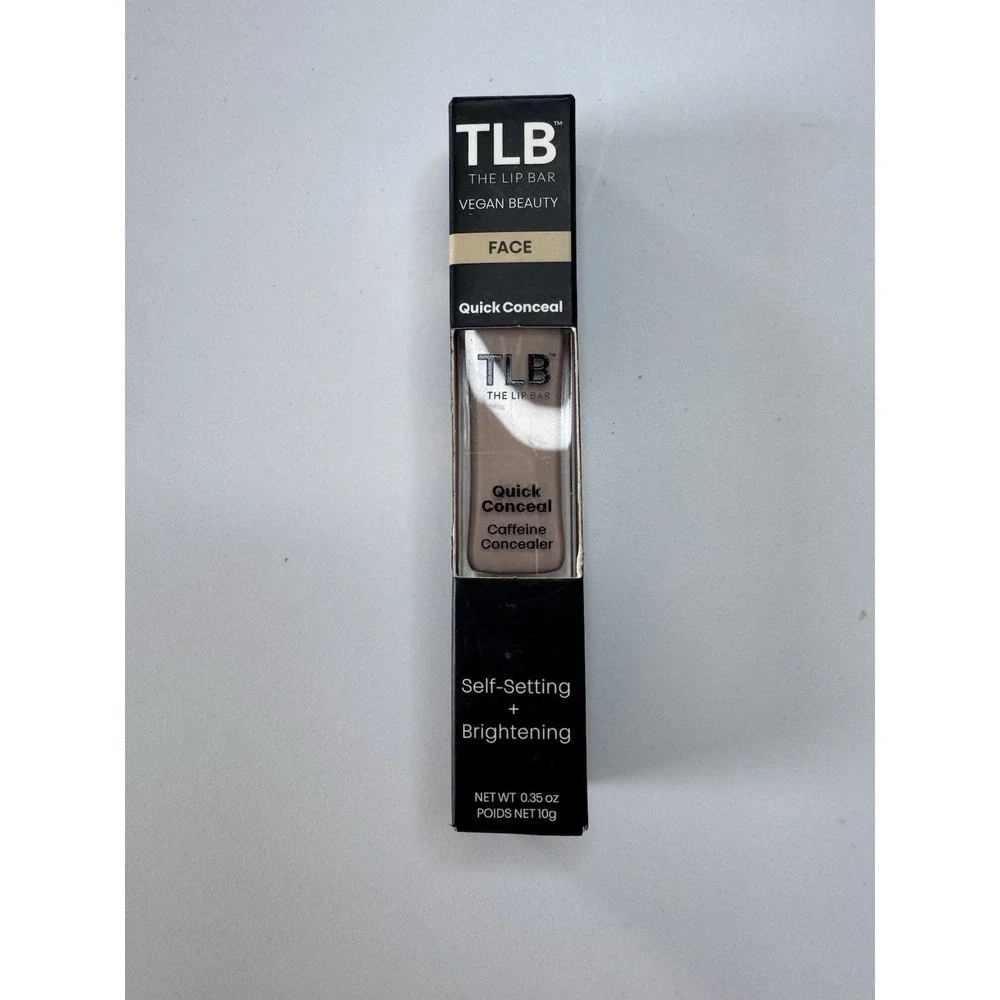 The Lip Bar Quick Conceal Caffeine Concealer, Ivory 1.0 New